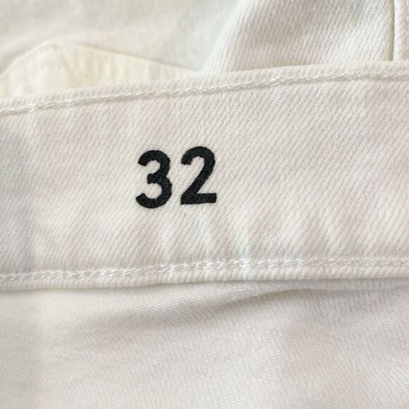 J.CREW Jeans Women 32 Demi Boot Crop High Rise White Stretch 9” Leg‎ Opening - Picture 8 of 11